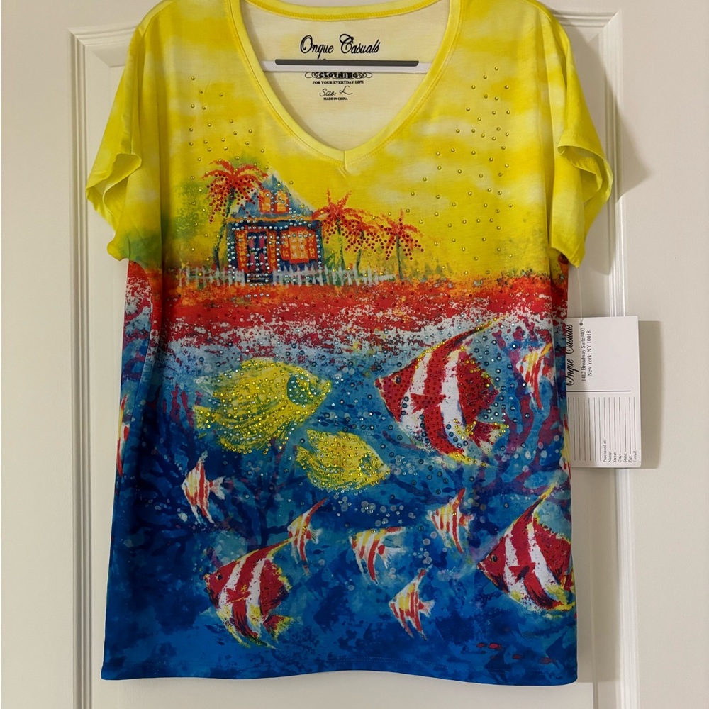 ☀️Tropical top